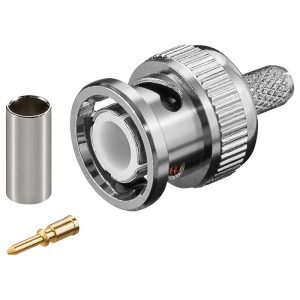 ANGA BNC αρσενικό ΠΡΕΣΣΑΣ ΓΙΑ RG58/5mm/50Ω