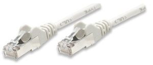ANGA 1m UTP CAT5e Patch Cable Straight Λευκό CCA