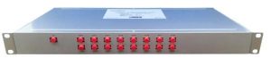 OPTICAL 16-WAY SPLITTER-19 INCH RACK