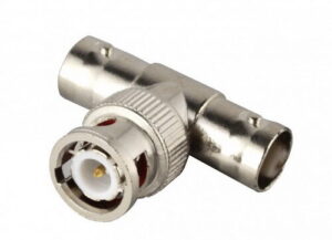 ANGA Adapter BNC αρσενικό σε 2x BNC θηλυκά (T)