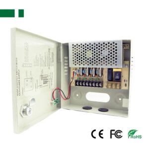 ANGA CP1209-3A-4  12V/3A/36W  Σταθεροποιημένο τροφοδοτικό, 4 εξόδων, ΜΕΤΑΛΛΙΚΟ ΚΟΥΤΙ
