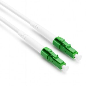 ANGA ΚΑΛΩΔΙΟ ΟΠΤΙΚΗΣ ΙΝΑΣ ST-OP0116 LC/APC 15m (patch cable) SINGLE MODE (OS2) FTTH ΛΕΥΚΟ
