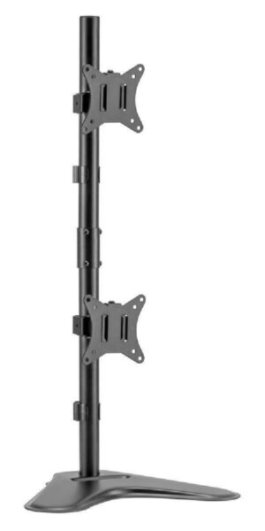 BRATECK Βάση Γραφείου LDT66-T02V για 2 Οθόνες έως 32"