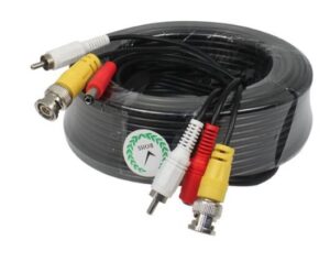 BNC (Video) + DC (Power) + RCA (Audio), 10m