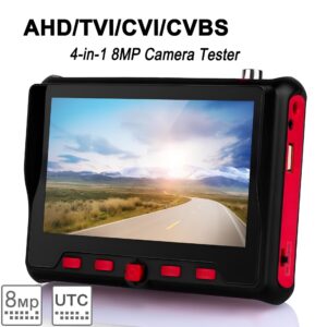 ANGA PS-6800ACT TESTER CCTV - AHD/TVI/CVI/CVBS, CAMERA TESTER, 8MP, 5 inch LCD Screen