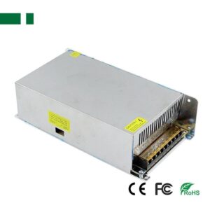 ANGA CP1208-800W 12V/66,6A/800W Σταθεροποιημένο τροφοδοτικό, ΔΙΑΤΡΗΤΟ - ΜΕΤΑΛΛΙΚΟ - ΡΥΘΜΙΖΟΜΕΝΗ ΕΞΟΔΟΣ, με ανεμιστήρα + καλώδιο τροφοδοσίας AC