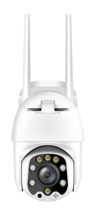 ANGA AQ-8104ISW Κάμερα PTZ IP Wi Fi ONVIF 1080P 2.0 MP Auto Tracking με εφαρμογή CamHi (με Τροφοδοτικό 12V/2A)