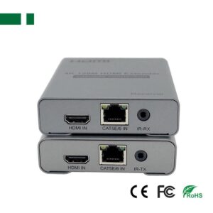 ANGA EXT-120-4K EXTENDER (IR SENDER+RECEIVER)HDMI KIT ΜΕ ΤΗΛΕΧΕΙΡΙΣΜΟ 100mtr