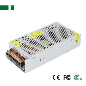 ANGA CP1207-15A 12V/15A/180W Σταθεροποιημένο τροφοδοτικό, ΔΙΑΤΡΗΤΟ - ΜΕΤΑΛΛΙΚΟ - ΡΥΘΜΙΖΟΜΕΝΗ ΕΞΟΔΟΣ + καλώδιο τροφοδοσίας AC