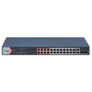 HIKVISION DS-3E1326P-EI 26 Port 10/100M POE SWITCH (24+2) Built-in
